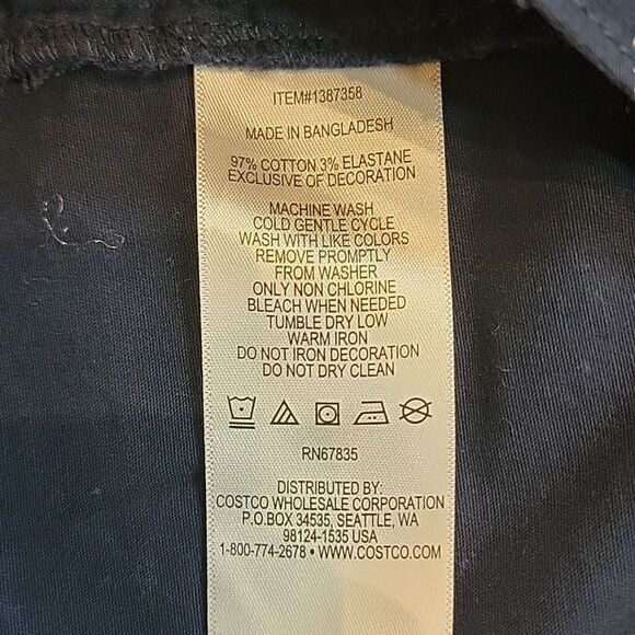 Nautica Cotton Stretch Twill Anchor Print Shorts - Picture 9 of 16